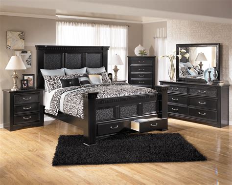 Ashley Furniture Black King Bedroom Set
